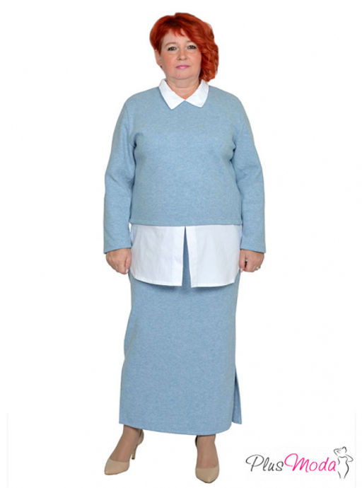 Туника Модель №1748 размеры 44-84 - Plusmoda фото 18