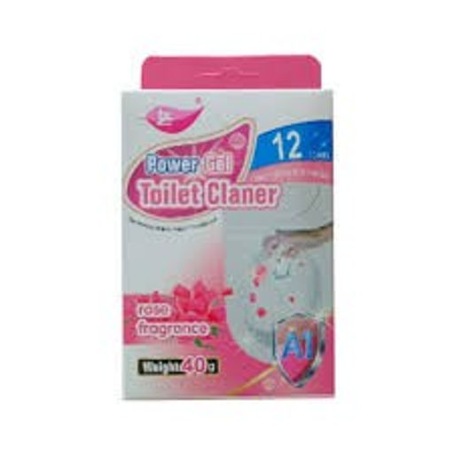 Гель освежитель-очиститель для унитаза в форме шприца, роза