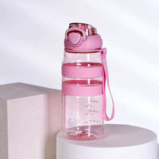 Бутылка для воды спортивная Woohooo H2O цвет Pink 850 ml - Галеонтрейд фото 2