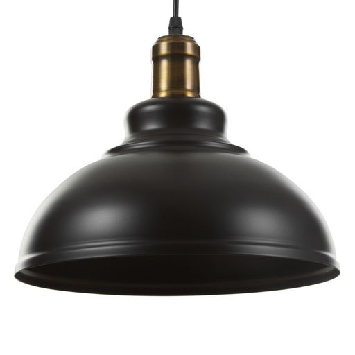 Светильник BayerLux Подвес «Спул» 1×40 Вт E27 черный 29×29×125 см