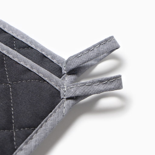 Набор прихваток Этель 2 шт., 19×19 см, саржа,100% х/л, ватин 250 г/м²