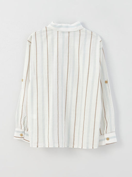 Rahat Kal?p ?izgili Erkek ?ocuk G?mlek - Waikiki фото 2