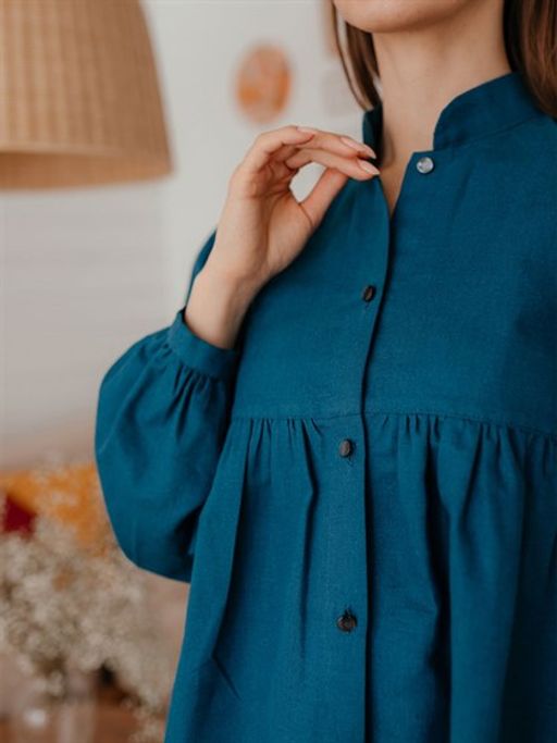 Блузка ЛЕН - Волтри фото 2