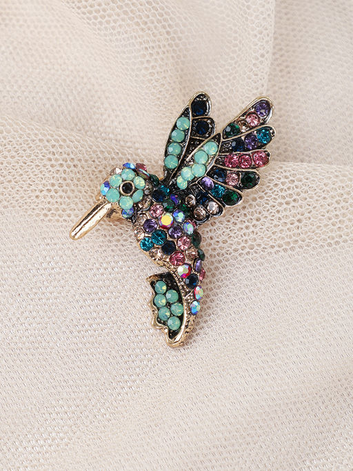 Брошь Птичка / 4826-45 /уп 24/