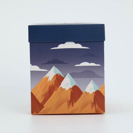 Коробка складная с 3D эффектом Покоряй вершины, 11 х 11 х 13 см - Дарите счастье фото 4