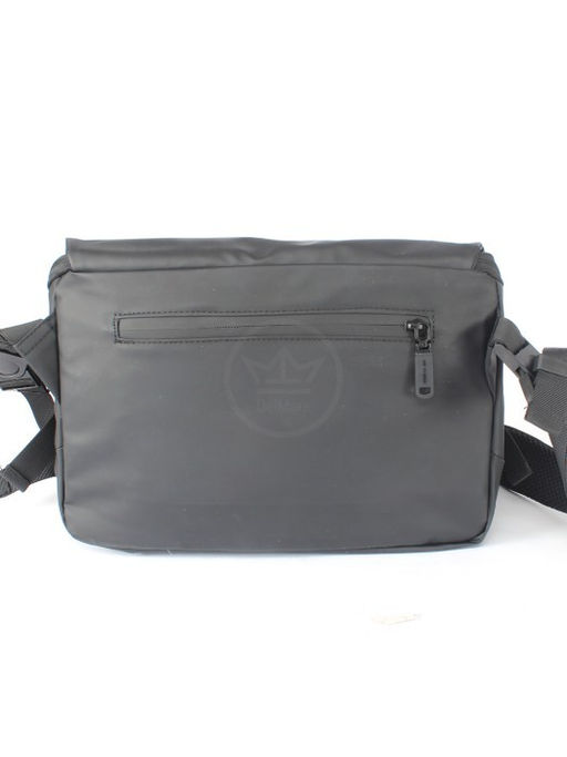 Сумка мужская текстиль HSH-1100-52, 1отд, плечевой ремень, черный SALE 259016 - Bobo фото 2