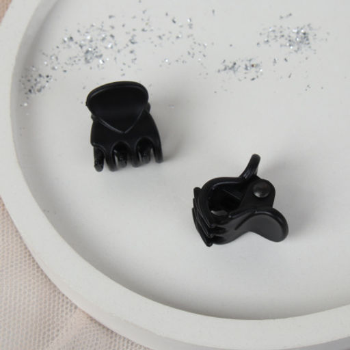 Заколка краб мини для волос набор 2 штуки / N3012-2 /уп 1/723800 перламутрорвый темный - Галеонтрейд фото 6