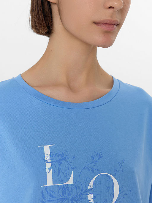 Комплект домашний женский синий - Mark formelle фото 4