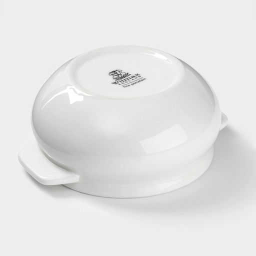 Горшок для запекания Wilmax, 350 мл, фарфор, белый