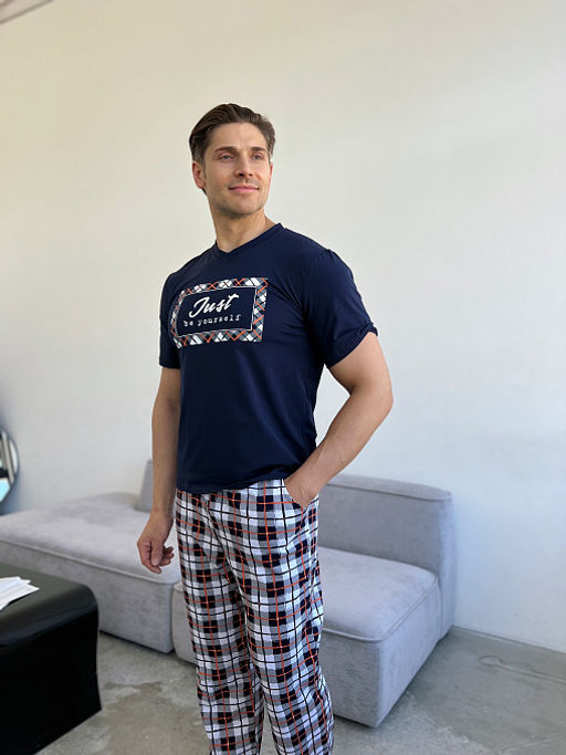 РАСПРОДАЖА Пижама Фэмилилук-тигр_М49/белый - Ihomelux фото 2