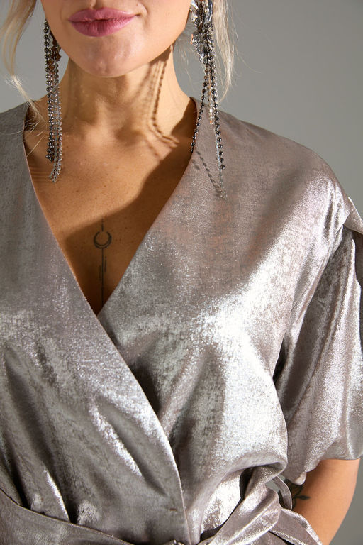 Костюм LM К 1460110 бежевый шиммер