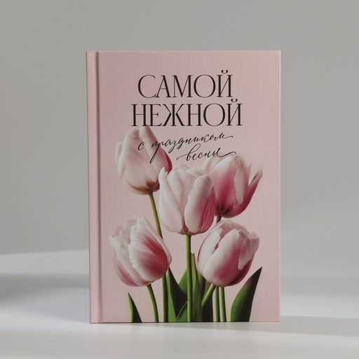 Подарочный набор, ежедневник А5, 80 л. и термостакан 350 мл Самой нежной - Artfox фото 3