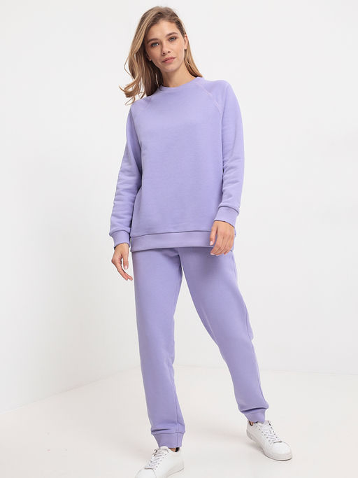 Свитшот женский KATHARINA KROSS KK-SK-008K-лиловый  фото 2