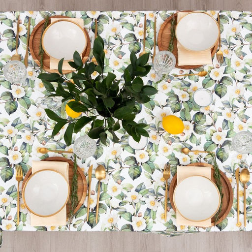 Скатерть Этель Camellia, 149?250 см, хлопок 100%, саржа 190 г/м?