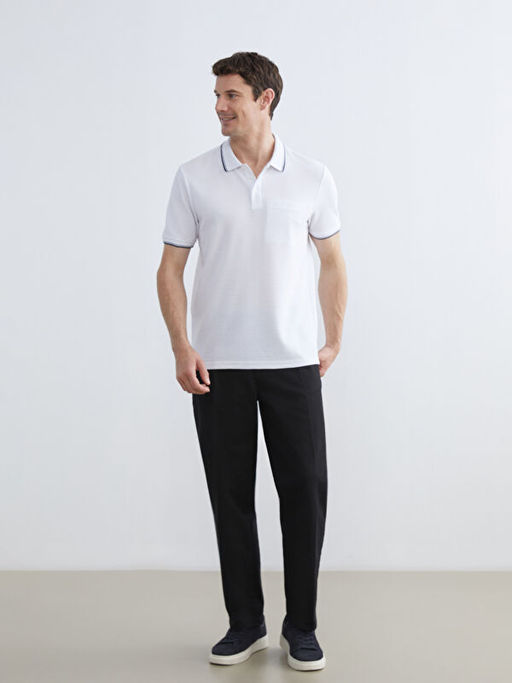 Polo Yaka Erkek Dokulu Ti??rt