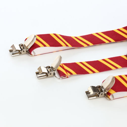 Подтяжки детские «Выбражулька», ширина 2.5 см, бордовая, жёлтая