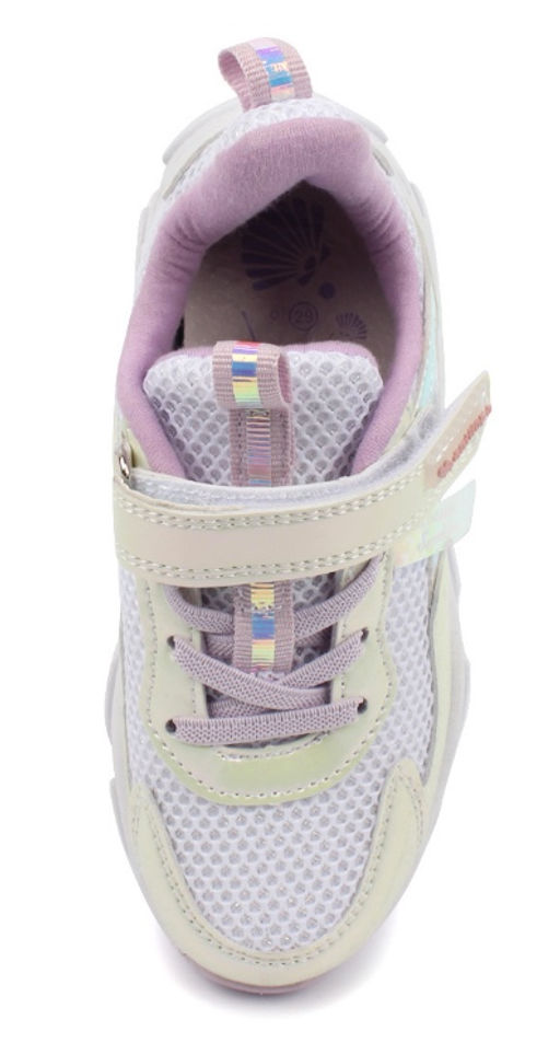 AL 6794 Полуботинки типа кроссовые детские, белый - Antilopa фото 4