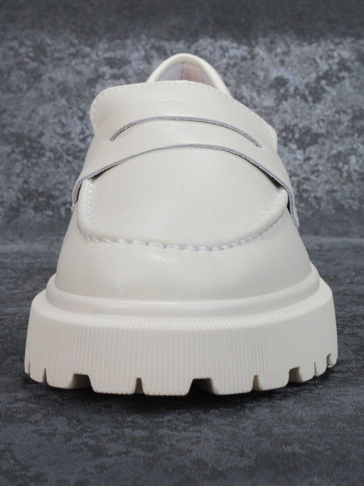 03-PDD178-2 LIGHT BEIGE Лоферы женские (натуральная кожа)