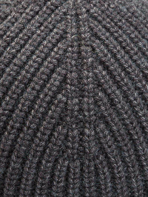 Шапка муж. каш+шерсть+виск LB-N88119 d.grey melange - Labbra фото 3