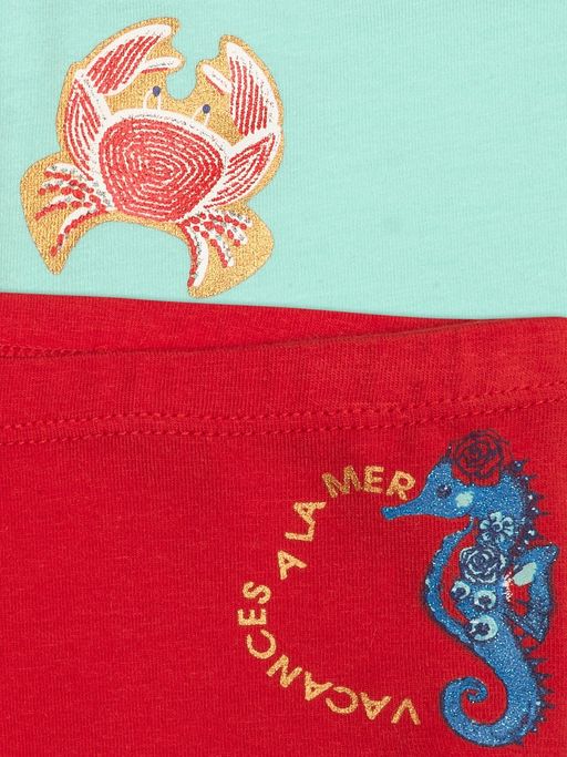 GUHB5285(2шт. в упаковке) трусы для девочек - Pelican фото 2