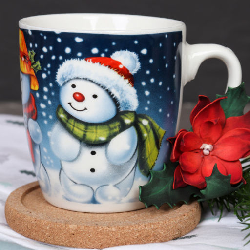 Кружка новогодняя 250 мл / X605 /уп 12/96/ - Галеонтрейд фото 3