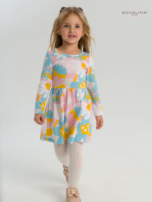 Платье Эля зефирные ромашки - Sovalina фото 22