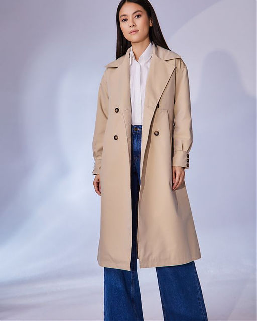 Плащ женский 

АРТ. 31811w черный/42