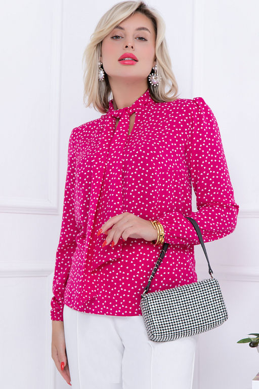 БЛУЗКА МИЛА (ФУКСИЯ)