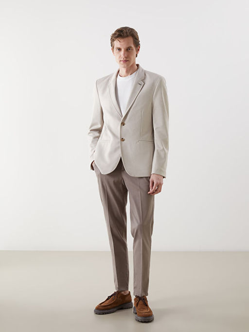 Ekstra Dar Kal?p Erkek Blazer Ceket