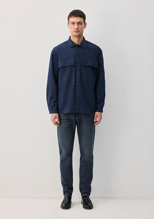 Lacivert Gomlek - Mavi фото 2