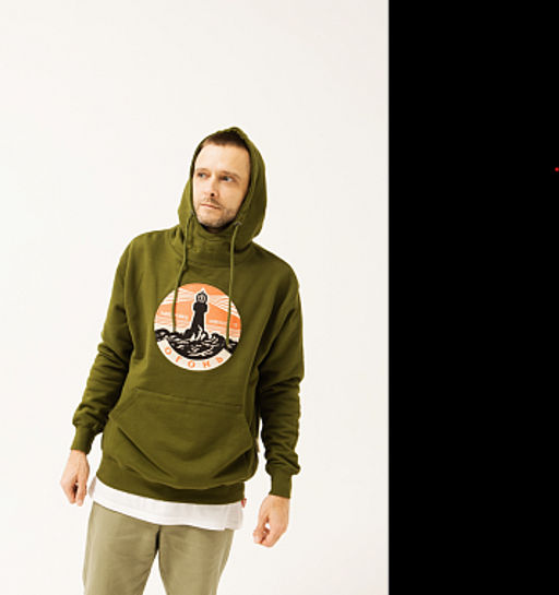 Худи ЗАПОРОЖЕЦ Ogon GREEN  фото 2