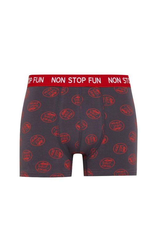 Комплект боксеров стандартной посадки (3 шт.) - Defacto фото 4