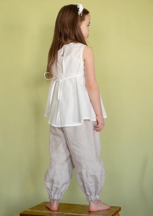 Л 21-7 бриджи для девочки "ELF" натуральный