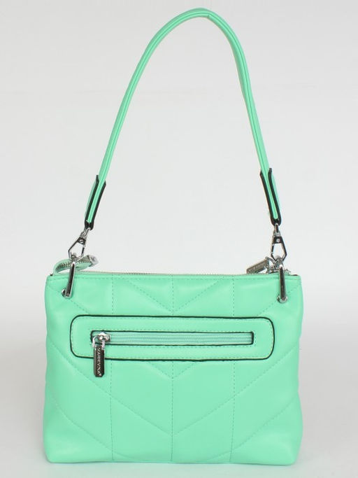 Сумка женская искусственная кожа Marrivina-22511, 1отд+карм/пер, плечевой ремень, зеленый SALE 254609 - Adelia фото 7