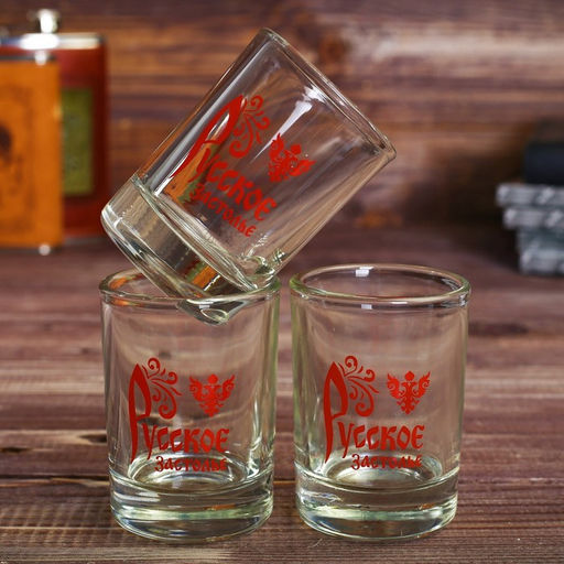 Подарочный набор Русское застолье, рюмки и тосты - Дорого внимание фото 3