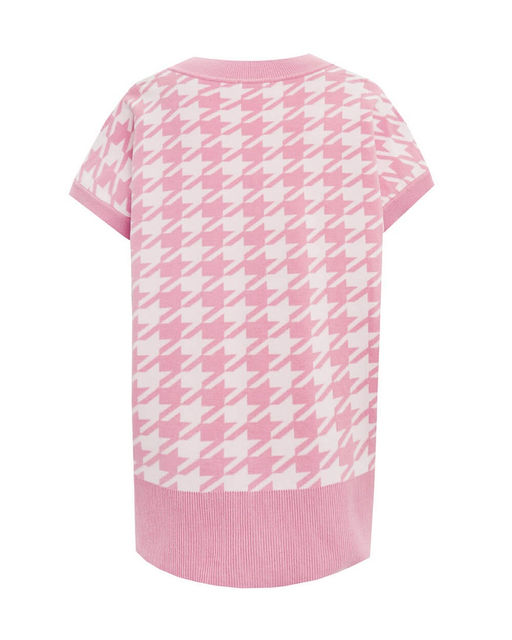 Жилет с орнаментом гусиные лапки - Incity фото 4