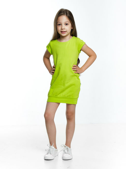 Платье для девочки UD 0633 крем-розовый - Mini maxi фото 11