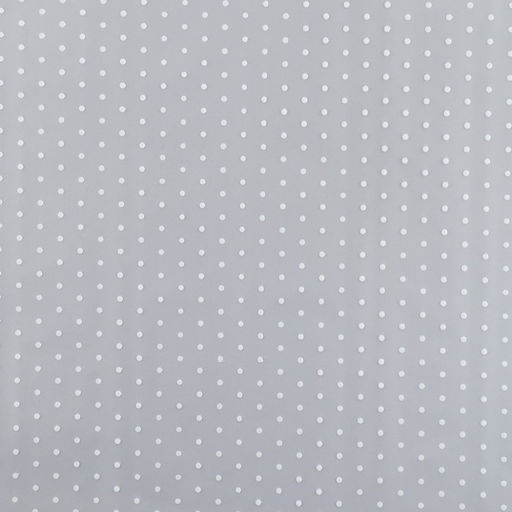 Плёнка для цветов упаковочная матовая «Горошек белый» 0.7 х 8 м, 40 мкм