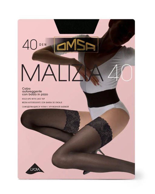 Malizia 40 Auto (30/5) чулки - sierra - Omsa фото 3