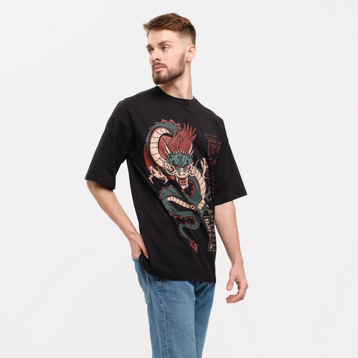 Футболка KAFTAN «Dragon», черный, р. 46