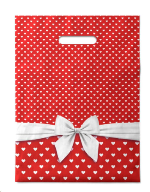 Цена за 50 шт. Пакет 30х40см/30мкм Скарлет ПВД с прорубной ручкой (уп 50/1000)