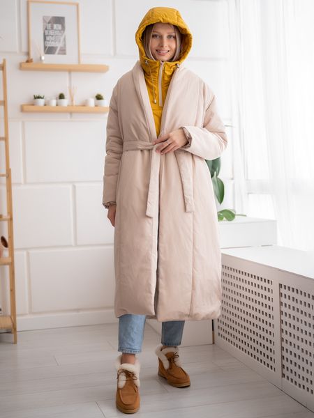 Капор горчица, капюшон - Yollochka фото 4