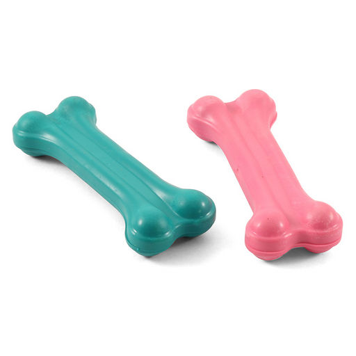 Игрушка для собак из резины Кость литая №2, 95мм, (уп.2шт) - Gamma фото 2