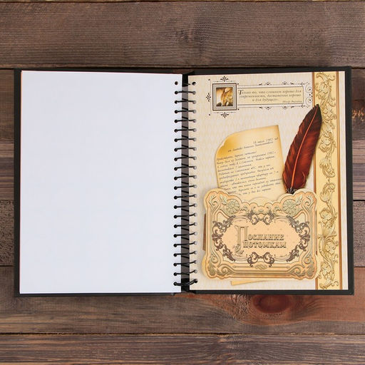 Родословная книга Книга семьи, 30 листов, 24,5 х 29,2 см - Семейные традиции фото 19