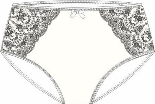 ТРУСЫ ЖЕНСКИЕ "MAXI SLIP" арт. 1900W-40075.1L-121