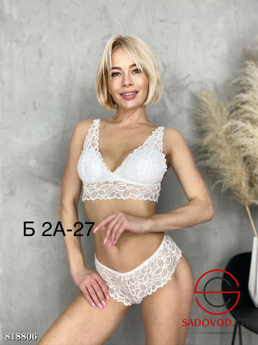 Комплект белья трусы + топики