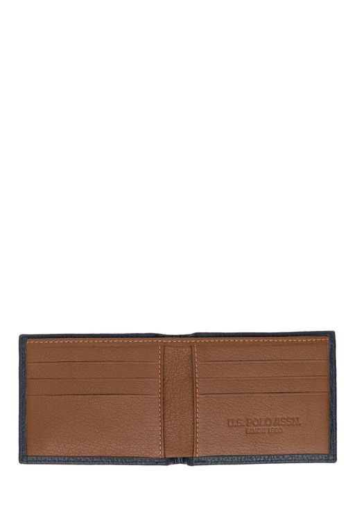 Мужской темно-синий кошелек - U.s. polo assn фото 5