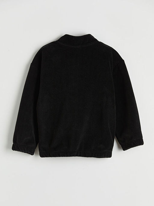 Dik Yaka Erkek ?ocuk Polar Sweatshirt