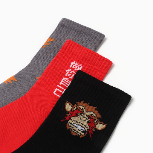 Подарочный набор термос и носки 3 пары KAFTAN Cool vibes, р. 36-37 (22-24 см)  фото 4