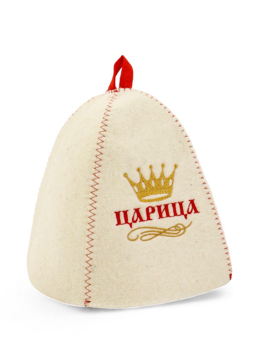 Шапка для бани и сауны Царица, полиэфир 70%, шерсть 30% - Simaland фото 2